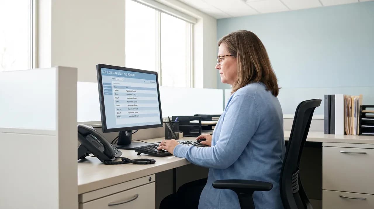 Healthcare workstation prepared for a readiness assessment